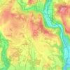 Mapa topográfico Vertemate, altitud, relieve