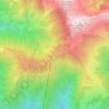 Mapa topográfico Piana di Vigezzo, altitud, relieve