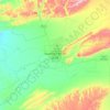 Mapa topográfico Guelmim ⴳⵍⵎⵉⵎ گلميم, altitud, relieve