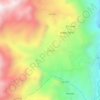 Mapa topográfico Colpa, altitud, relieve