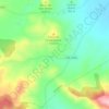 Mapa topográfico La Alpujarra, altitud, relieve
