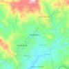 Mapa topográfico Magdalena, altitud, relieve