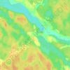Mapa topográfico Фёдорово Поле, altitud, relieve