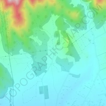 Mapa topográfico es Cabàs, altitud, relieve