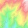 Mapa topográfico Tiaparo, altitud, relieve