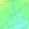 Mapa topográfico Francenigo, altitud, relieve