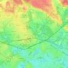 Mapa topográfico Bilaire, altitud, relieve