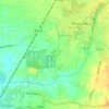 Mapa topográfico Wymott, altitud, relieve