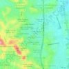 Mapa topográfico Coop. El Fortin - Bl 4, altitud, relieve