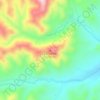 Mapa topográfico La Sierpe, altitud, relieve