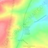 Mapa topográfico Caritá, altitud, relieve