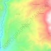 Mapa topográfico San Silvestre de Cochán, altitud, relieve