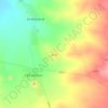 Mapa topográfico Juno, altitud, relieve