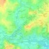 Mapa topográfico La Chesnaye, altitud, relieve