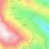 Mapa topográfico Yacupampa, altitud, relieve