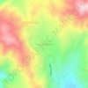 Mapa topográfico Chuquiribamba, altitud, relieve