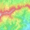Mapa topográfico Cà di Iorio, altitud, relieve