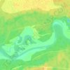 Mapa topográfico Рекиничи, altitud, relieve