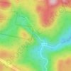 Mapa topográfico Dasher Falls, altitud, relieve