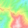 Mapa topográfico Tablaso, altitud, relieve