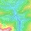 Mapa topográfico Dezzo di Scalve, altitud, relieve