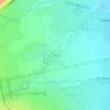 Mapa topográfico El Papelón, altitud, relieve