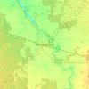 Mapa topográfico Whitemouth, altitud, relieve