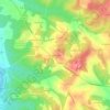 Mapa topográfico Le Petit Pineau, altitud, relieve
