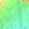 Mapa topográfico Cjasâi Cecut, altitud, relieve