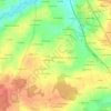 Mapa topográfico Le Champ Noël, altitud, relieve