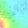Mapa topográfico Pedregal de San Francisco, altitud, relieve