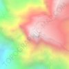 Mapa topográfico 大牯牛山, altitud, relieve
