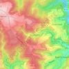 Mapa topográfico Heimbach, altitud, relieve