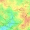 Mapa topográfico Le Courtil Bretel, altitud, relieve