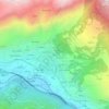 Mapa topográfico La Fet, altitud, relieve