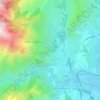 Mapa topográfico Fornelle, altitud, relieve