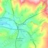 Mapa topográfico Wash, altitud, relieve