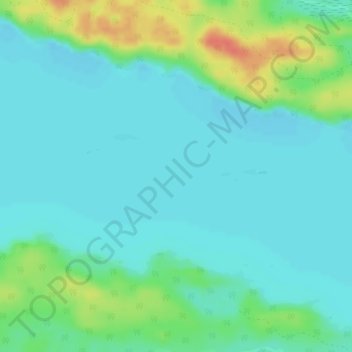Mapa topográfico Wanipigow Lake, altitud, relieve