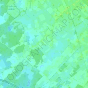 Mapa topográfico Garnholt, altitud, relieve