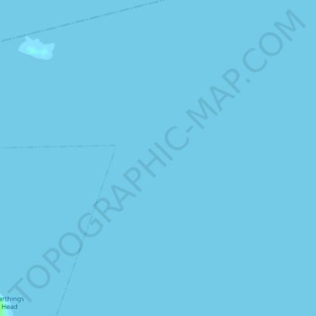 Mapa topográfico Bonavista Bay, altitud, relieve