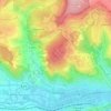 Mapa topográfico Steinenberg, altitud, relieve