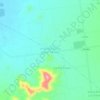 Mapa topográfico Irrigación Santa Rosa - La Villa, altitud, relieve