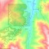 Mapa topográfico Imi N'Tala, altitud, relieve