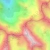 Mapa topográfico Litvorový štít, altitud, relieve