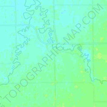 Mapa topográfico Malung, altitud, relieve