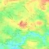 Mapa topográfico Le Haut Fail, altitud, relieve