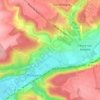 Mapa topográfico Fumechon, altitud, relieve