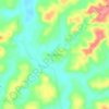 Mapa topográfico Alto Bonito, altitud, relieve
