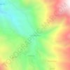 Mapa topográfico Colcapampa, altitud, relieve