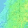 Mapa topográfico Bayonet Point, altitud, relieve